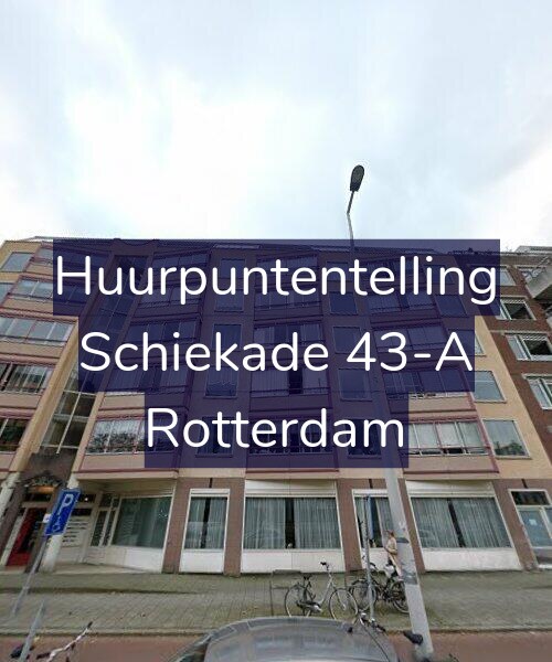 Foto gevel Huurpuntentelling voor Schiekade 43-A, Rotterdam