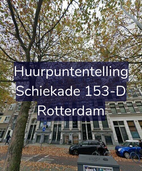 Foto gevel Huurpuntentelling voor Schiekade 153-D, Rotterdam