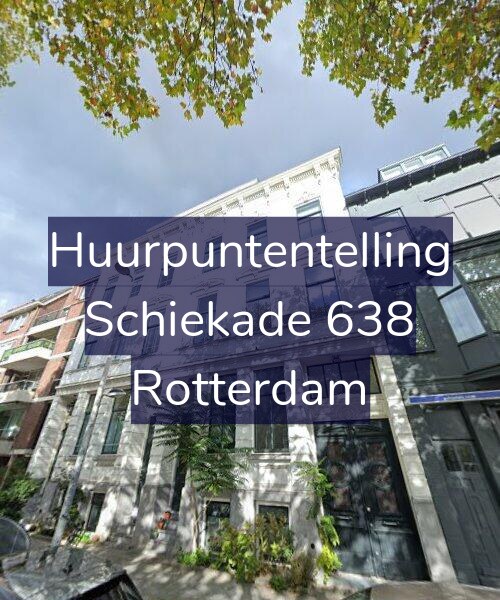 Foto gevel Huurpuntentelling voor Schiekade 638, Rotterdam
