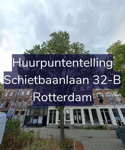Foto gevel Huurpuntentelling voor Schietbaanlaan 32-B, Rotterdam