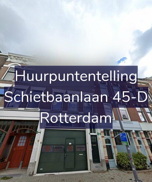 Foto gevel Huurpuntentelling voor Schietbaanlaan 45-D, Rotterdam