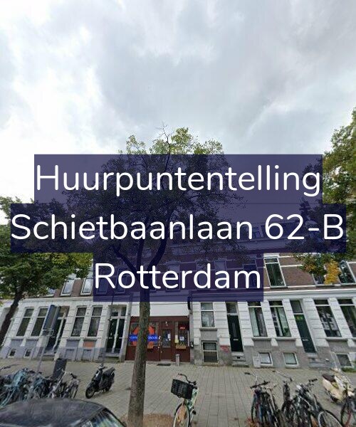 Foto gevel Huurpuntentelling voor Schietbaanlaan 62-B, Rotterdam