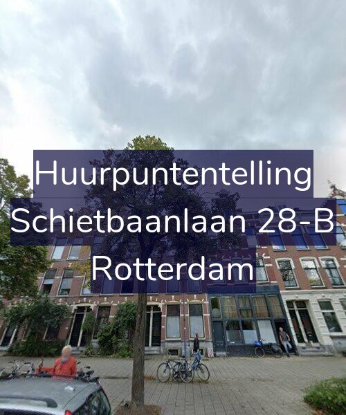 Foto gevel Huurpuntentelling voor Schietbaanlaan 28-B, Rotterdam