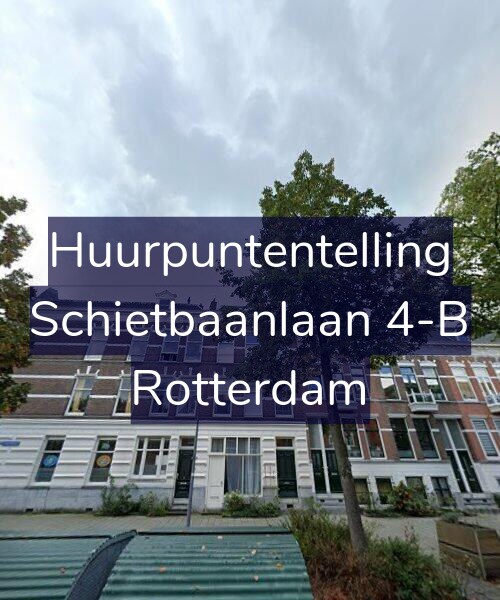 Foto gevel Huurpuntentelling voor Schietbaanlaan 4-B, Rotterdam