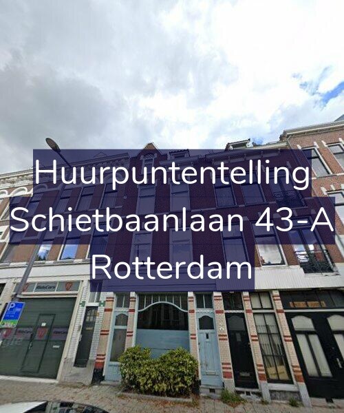 Foto gevel Huurpuntentelling voor Schietbaanlaan 43-A, Rotterdam