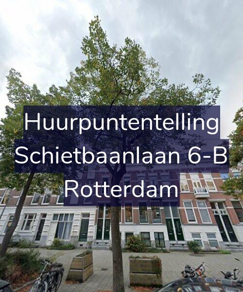Foto gevel Huurpuntentelling voor Schietbaanlaan 6-B, Rotterdam