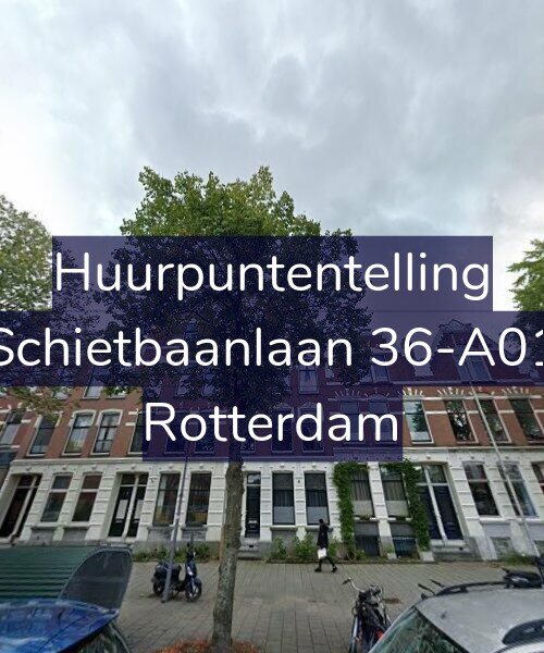 Foto gevel Huurpuntentelling voor Schietbaanlaan 36-A01, Rotterdam