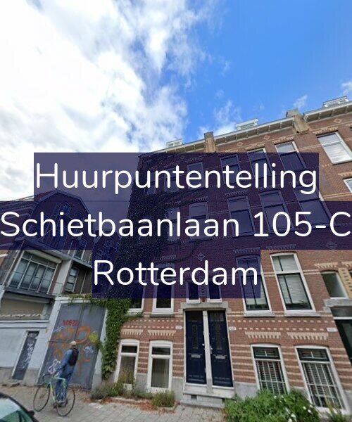 Foto gevel Huurpuntentelling voor Schietbaanlaan 105-C, Rotterdam