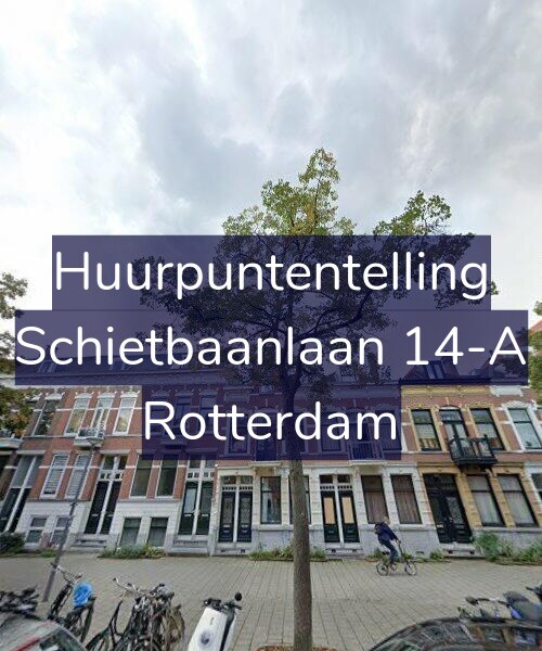 Foto gevel Huurpuntentelling voor Schietbaanlaan 14-A, Rotterdam