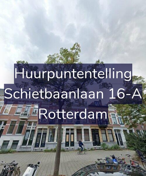 Foto gevel Huurpuntentelling voor Schietbaanlaan 16-A, Rotterdam