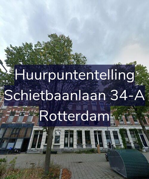 Foto gevel Huurpuntentelling voor Schietbaanlaan 34-A, Rotterdam