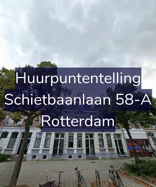 Foto gevel Huurpuntentelling voor Schietbaanlaan 58-A, Rotterdam