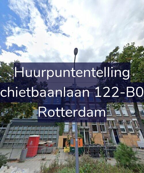 Foto gevel Huurpuntentelling voor Schietbaanlaan 122-B01, Rotterdam