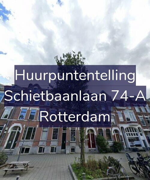 Foto gevel Huurpuntentelling voor Schietbaanlaan 74-A, Rotterdam