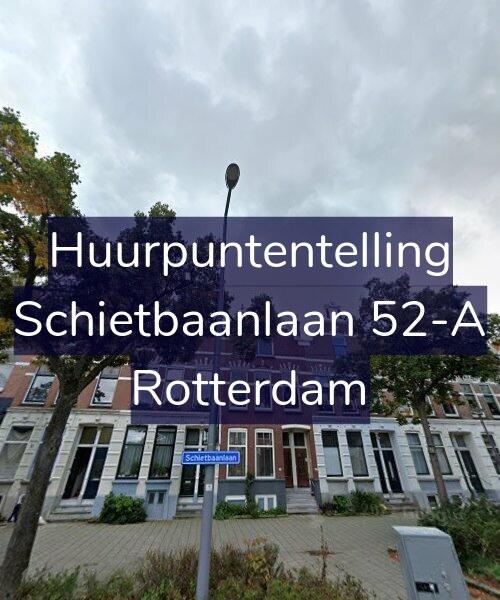 Foto gevel Huurpuntentelling voor Schietbaanlaan 52-A, Rotterdam