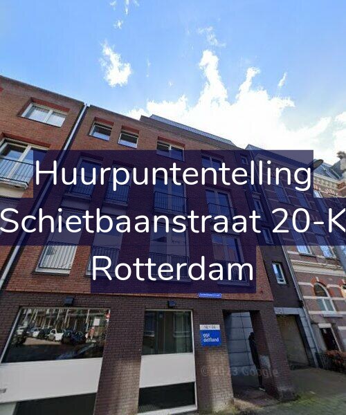 Foto gevel Huurpuntentelling voor Schietbaanstraat 20-K, Rotterdam