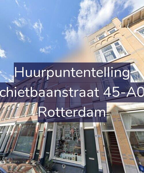 Foto gevel Huurpuntentelling voor Schietbaanstraat 45-A01, Rotterdam