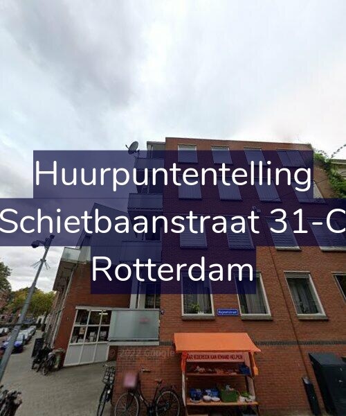 Foto gevel Huurpuntentelling voor Schietbaanstraat 31-C, Rotterdam