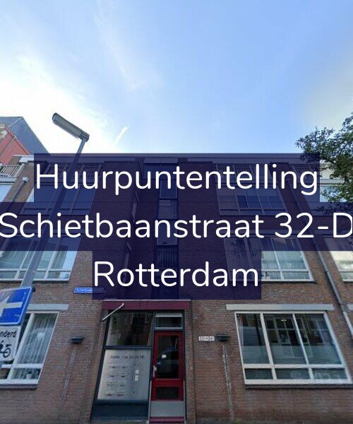 Foto gevel Huurpuntentelling voor Schietbaanstraat 32-D, Rotterdam