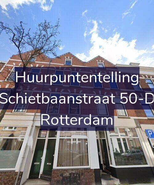 Foto gevel Huurpuntentelling voor Schietbaanstraat 50-D, Rotterdam