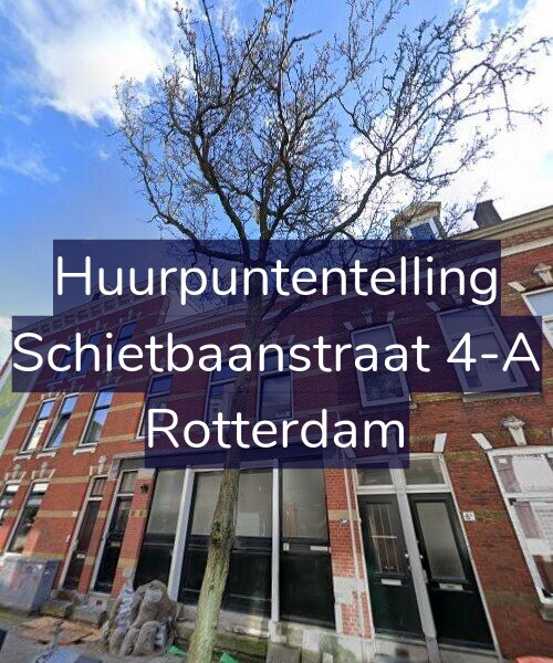 Foto gevel Huurpuntentelling voor Schietbaanstraat 4-A, Rotterdam