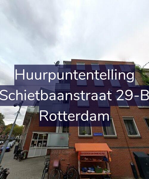 Foto gevel Huurpuntentelling voor Schietbaanstraat 29-B, Rotterdam