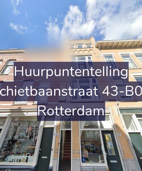 Foto gevel Huurpuntentelling voor Schietbaanstraat 43-B01, Rotterdam