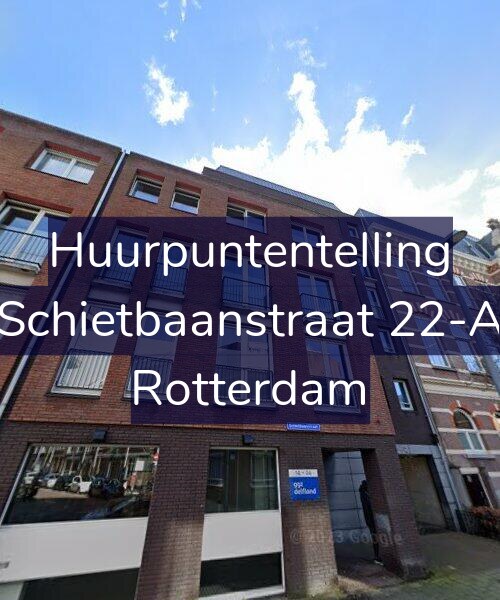 Foto gevel Huurpuntentelling voor Schietbaanstraat 22-A, Rotterdam