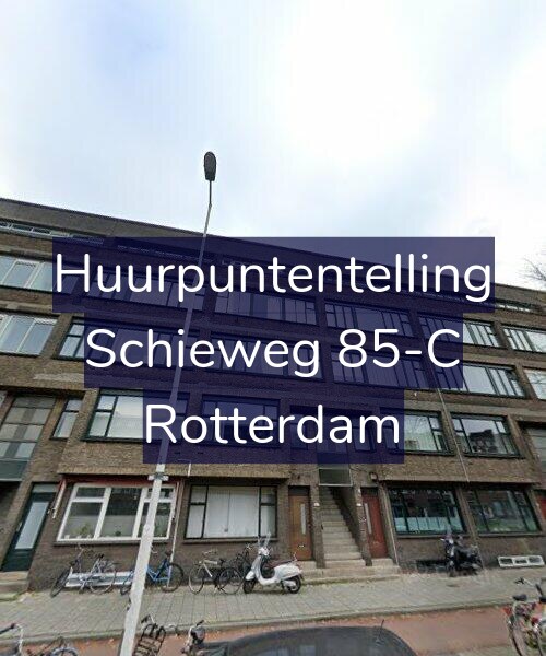 Foto gevel Huurpuntentelling voor Schieweg 85-C, Rotterdam