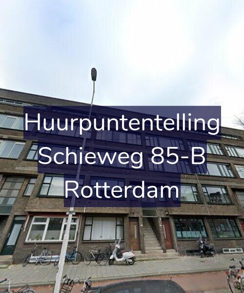 Foto gevel Huurpuntentelling voor Schieweg 85-B, Rotterdam