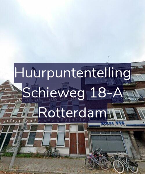 Foto gevel Huurpuntentelling voor Schieweg 18-A, Rotterdam