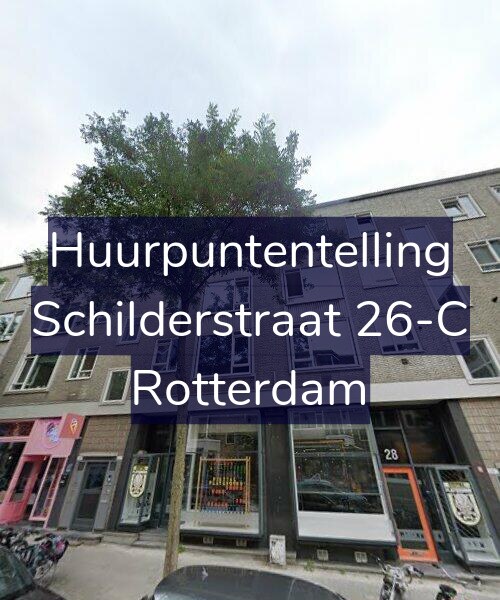 Foto gevel Huurpuntentelling voor Schilderstraat 26-C, Rotterdam