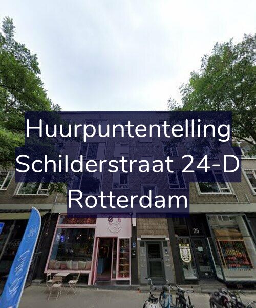 Foto gevel Huurpuntentelling voor Schilderstraat 24-D, Rotterdam