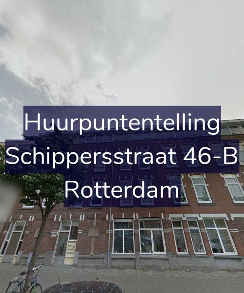 Foto gevel Huurpuntentelling voor Schippersstraat 46-B, Rotterdam