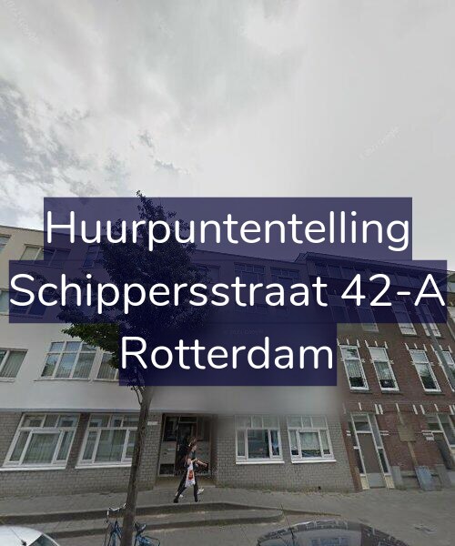 Foto gevel Huurpuntentelling voor Schippersstraat 42-A, Rotterdam