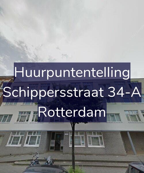 Foto gevel Huurpuntentelling voor Schippersstraat 34-A, Rotterdam