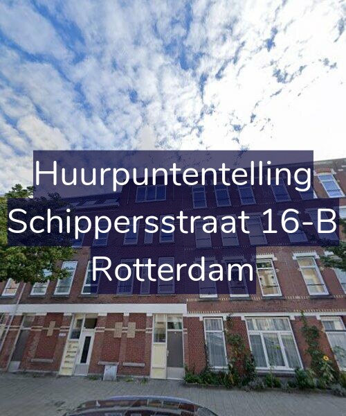 Foto gevel Huurpuntentelling voor Schippersstraat 16-B, Rotterdam