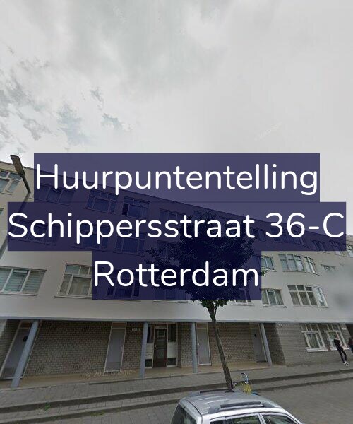 Foto gevel Huurpuntentelling voor Schippersstraat 36-C, Rotterdam