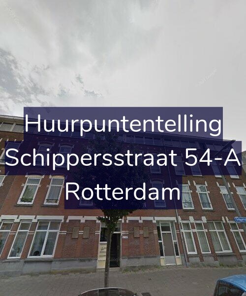 Foto gevel Huurpuntentelling voor Schippersstraat 54-A, Rotterdam