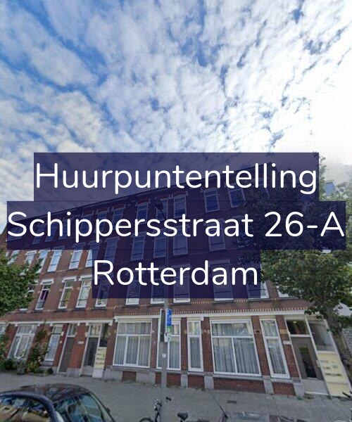 Foto gevel Huurpuntentelling voor Schippersstraat 26-A, Rotterdam