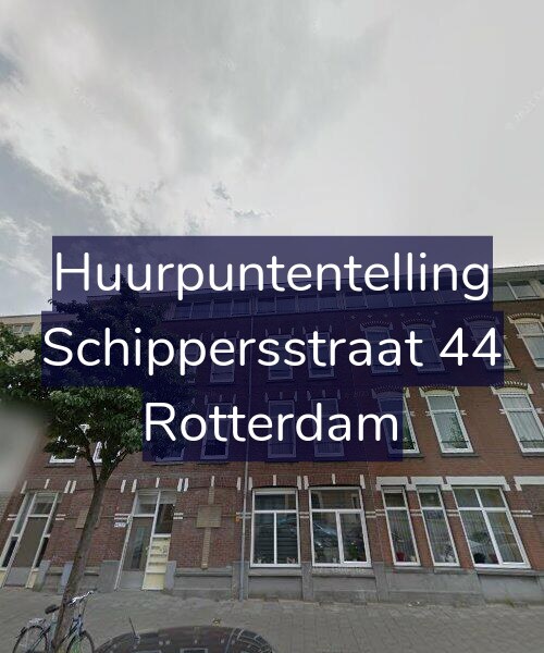 Foto gevel Huurpuntentelling voor Schippersstraat 44, Rotterdam