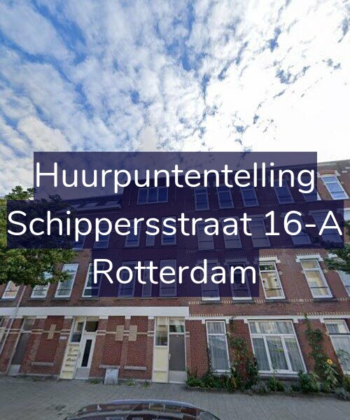 Foto gevel Huurpuntentelling voor Schippersstraat 16-A, Rotterdam