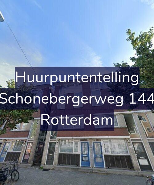 Foto gevel Huurpuntentelling voor Schonebergerweg 144, Rotterdam