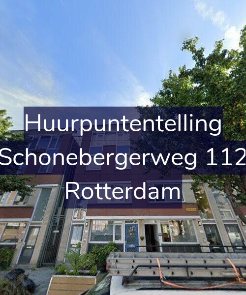 Foto gevel Huurpuntentelling voor Schonebergerweg 112, Rotterdam