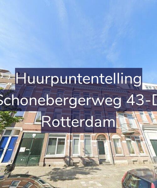 Foto gevel Huurpuntentelling voor Schonebergerweg 43-D, Rotterdam