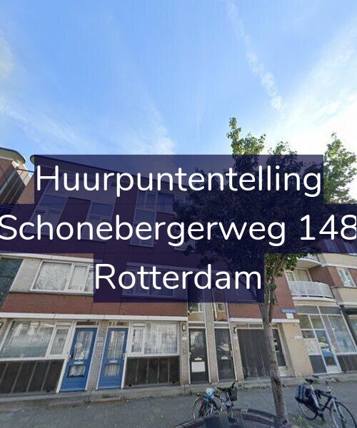 Foto gevel Huurpuntentelling voor Schonebergerweg 148, Rotterdam