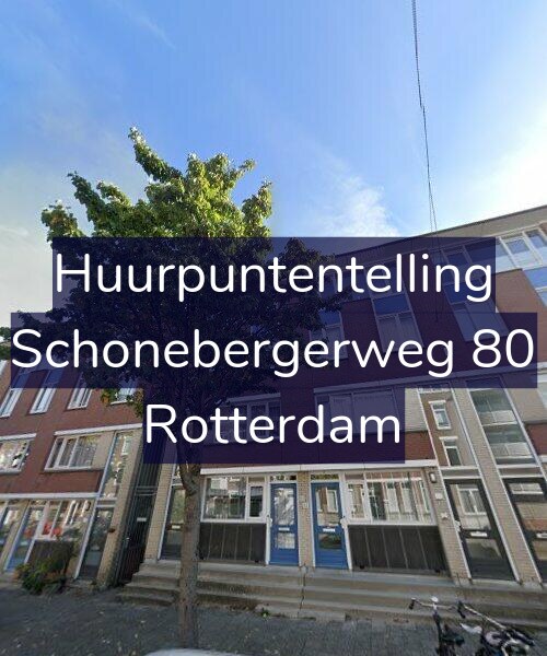Foto gevel Huurpuntentelling voor Schonebergerweg 80, Rotterdam