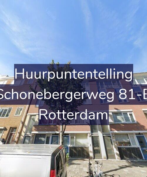 Foto gevel Huurpuntentelling voor Schonebergerweg 81-B, Rotterdam