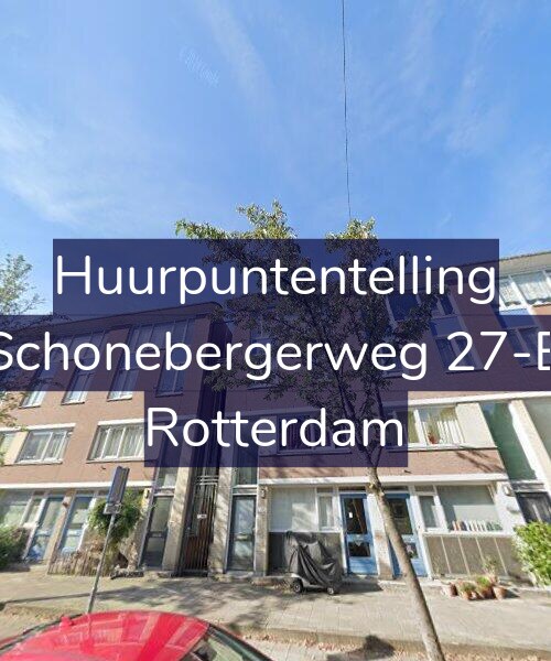 Foto gevel Huurpuntentelling voor Schonebergerweg 27-B, Rotterdam