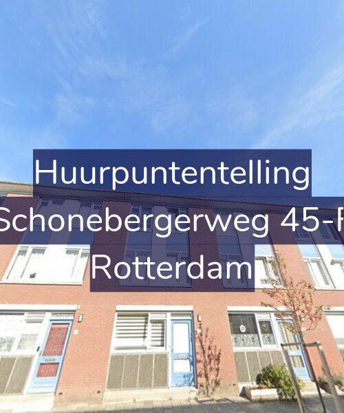 Foto gevel Huurpuntentelling voor Schonebergerweg 45-F, Rotterdam